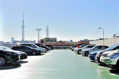 ロイヤルパークスタワー南千住　駐車場